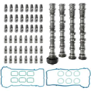 3.6L Camshaft Kit with 24 Rocker Arm Valve Lifters and Seals for 11-16 Jeep