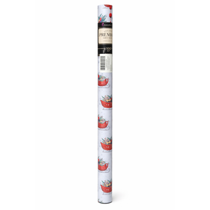 LaRibbons Christmas Wrapping Paper Jumbo Roll with Red Pom Pom, Classic Sled Design Gift Wrap Set for Christmas, Holiday, Party Celebration, 30 Inch X 40 Feet (100 sq. ft. ttl.)