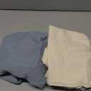 Muslin Baby Cover for Newborn, Soft and Breathable 100% Cotton Slipcover Neutral, Pack of 2(Blue, Beige)