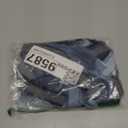 5 Rolls 10 Yard Denim Frayed Edge Fabric Ribbon, 4 Assorted Colors Denim Ribbon, Rustic Cotton Jean Ribbons for Gift Wrapping, Wedding Decor, Hair Accessories, DIY Craft & Sewing Project(1 Inch Width)