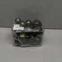 41PCS Dark Green Christmas Ornaments Set - Shatterproof Christmas Tree Ornaments with Icicle for Holiday Party - Vintage Xmas Decorations in 4 Sizes