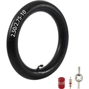 KAMIER 2.50/2.75-10 Inner Tube for Razor MX650 MX500 SX500 Mcgrath 49cc 50cc 2-Stroke Syx Moto Holeshot SSR SX50 X-pro Dirt Bike CRF50F XR50R PW50 TTR50 KDX50 Suzuki JR50 Pit Dirt Bike Tire Tube Parts (Bent Valve Stem)