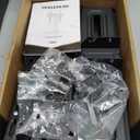 Perlegear Universal Swivel TV Stand Base for 3270 inch TVs, Height Adjustable Table Top TV Stand Mount with Tilt, Tempered Glass Base, Holds up to 88 lbs, Max VESA 400x400mm, PGTVS26