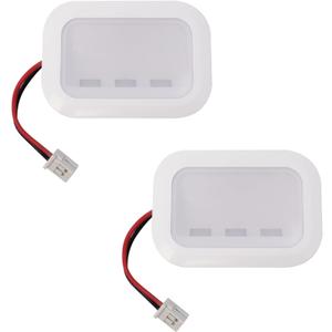 2pc W11483116 Refrigerator LED Light Compatible With Whirlpool KitchenAid Replacement 4961291 AP6990551 PS16221108 EAP16221108