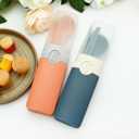 3 Pieces Portable Utensil Set, 4 Pack