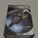 Retractable Car Charger USB C Fast Charging 120W, Car Accessories Cigarette Lighter Adapter with Aromatherapy Starlight, Car Charger iPhone16 15 14 13 12 11 Essentials Gifts for Traveler, Men, Women