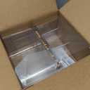 STORi Bliss 5-Compartment Plastic Cosmetics Storage Organizer, Set of 2 | Clear | Rectangular Divided Makeup Bin & Vanity Caddy with Pass-Through Handles | Round Corner Design | Made in USA