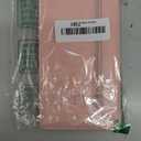 Wallet Women Bifold Faux Crocodile Leather Minimalist Slim Thin Long Wallets RFID Blocking Credit Cards Holder Purse with Back Zipper Coin Pocket for Women and Men,Pink