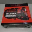 Freestanding Punching Bag for Adults with Gloves, Kick Boxing Bag with Stand for Adults, Blow up Punching Bag for Kids 12-14