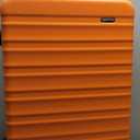 Amazon Basics 30" Hardside Large Checked Luggage, Hardshell Suitcase With Wheels, Expandable For Up to 15% More Space, With Scratch-Resistant Surface, Four Multi-directional Wheels, Orange