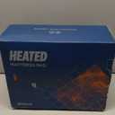 Bedsure Heated Mattress Pad Queen - Bed Warmer with Memory & Preheat Functions, 12-Hour Auto Off & 10 Heat Settings, Dual Controllers, Fast Heating, Brushed Electric Mattress Pad Queen, 60"x80"