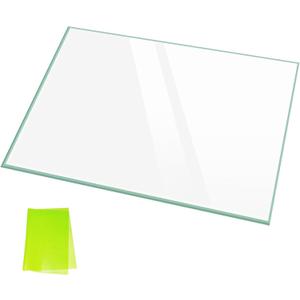 UPGRADED 240350620 Glass Shelf Replacement Compatible with Frigidaire Refrigerator, 23.78" x 16.34" Glass Shelf Insert fit Kenmore, Crosley FFTR1821TW0, CRTE183AWM, KATR1816MW1, WRT8G3EWC Fridge Parts