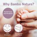 Bambo Nature Hypoallergenic Dream Baby Diapers, Premium Eco-Labeled Sustainable Diapers, Enhanced Leakage Protection, Totally Chlorine-Free, Skin Friendly, and Super Absorbent - Size 0 (24 Count)