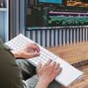 Stand Compatible with Apple Magic Wireless Keyboard and Apple Magic Trackpad (Apple Keyboard & Trackpad are not Included)