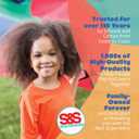 S&S Worldwide Color Splash! Colored Art Sand for Kids Crafts – Non-Toxic Sand Art Supplies for Layering, Decorating & Sensory Play – Bright Colors for Classroom, Camp & DIY Projects
