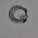 CellCandy -USB X 10 Ft Braided Cable - Purple