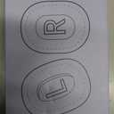 Laselan Upgraded Silicone Ear Cushions for AirPods Max Headphones 2024, Mesh Fabric Covered Ear Pads with Silicone & Memory Foam and Magnet (Starlight)