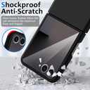 Z Flip 7 Liquid Silicone Case for Samsung Galaxy Z Flip7 5G, Slim Case for Women, Soft Gel Rubber Ultra Thin Cases Silky Touch Anti-Scratch Shockproof Protective Cover for Samsung Z Flip 7 5G (Black)