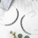 3 Pair of Temporary Tooth Decoration, Teeth Retainer Practical Brackets para Dientes Sturdy Retenedores de Dientes Ortodoncia Props for Dental Students to Practice (Black)