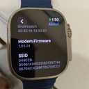 Apple Watch Ultra 2 [GPS + Cellular, 49mm] - Titanium Case with Blue Ocean Band, One Size 