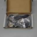 Headlight Bracket, Motorcycle Headlight Bracket Fork Mounting Clamp Universal Accessory Black(41-51mm)