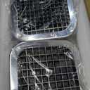 French Fry Cutter, Stainless Steel Potato Cutter with 1/2 Inch, 3/8 Inch and 1/4 Inch Blades (Manual Cutter, 1/2 '' & 3/8 '' & 1/4 '' Blade)