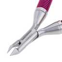 Tweezerman Stainless Steel Grip & Snip Spiral Spring Cuticle Nipper (Assorted Colors)