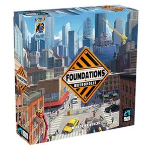 Arcane Wonders Foundations of Metropolis - Strategy Board Game - for 1 to 4 Players and Ages 14+