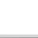 Closet Hanging Rod, Adjustable Width and Height Space-Saving Clothes Hanging Bar, 1 Pack Chrome (16.5-27.2 inch)
