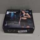 Deep Tissue Massage Gun, Portable Percussion Electric Muscle Massager for Pain Relief, Handheld Massagers with 30 Speeds & 6 Attachments for Back and Neck, Gifts for Men Women (Black)