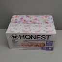 The Honest Company Comfort Dry Disposable Diapers for Sensitive Skin, Hypoallergenic, Rose Blossom + Tutu Cute, Club Box Size Newborn 72 Count