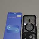 seacosmo for iPhone 17 Pro Max Case, Full Body Bumper with Built-in 9H Tempered Glass Privacy Screen Protector and Camera Lens Protection, Compatible with MagSafe, Shockproof Phone Case, 6.9", Black