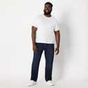Amazon Essentials Men's Low Stretch Straight-Fit Jeans (Blue)