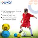 Soccer Keepy-Uppy Challenge Dice Set. Soccer Gifts for Boys and Girls. Indoor Soccer Skills Accessories. Football Stocking Filler Training Equipment for Teenage Boys or Girls. Birthday Gifts