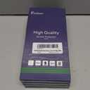 Ferilinso [Auto Dust Install] 3 Pack Screen Protector for iPhone 16 Pro Max [Phone Case fit], 3 Tempered Glass Camera Lens Protector Accessories for Apple