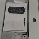 Veise VE07-H Fingerprint Smart Locks for Front Door with Handle Set, App Control, Keyless Entry Keypad Deadbolt, Digital Electronic Touchscreen, Easy Install, Auto Lock, Satin Nickel