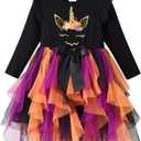 VIKITA Girls Dresses Winter Long Sleeve Party Gifts for Girls 3-7 Years