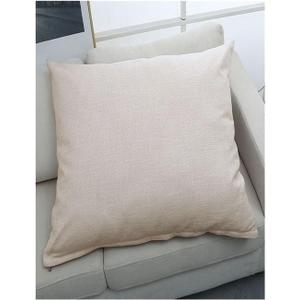 Pillowcases Standard 20x20 Set of 1 Throw Pillow Covers 24x24 Linen Fabric Pillow Protectors 28x28 Pillow Cases 22x22 with zipper Decorative for Sofa Car Bed Cushion Slipcover(Beige,70x70 cm 28x28 in