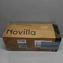Novilla Twin Memory Foam Mattress Topper 3 Inch, Cooling Gel Infused, Ventilated Pressure Relief Pad, Medium Comfort for Sofa, RV, Camper, Dorm Room