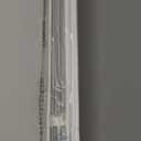 UNISHADES no Drill Cordless Roman Shades for Windows, 30" W × 64" H - 100% Blackout - Linen - Mist White