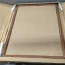 19x26 Wood Frame Brown, Rustic Natural 26x19in Woodgrain Picture Poster Frame, Modern Brown 19 x 26inch Gallery Wall Photo Frame with HD Plexiglass, Horizontal Vertical Wall Mounting Display 1pc