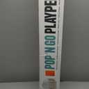 POP 'N GO PLAYPEN - Indoor & Outdoor Baby Playpen for Babies and Toddlers - Baby Beach Tent, Foldable, Portable W/Canopy, Travel Bag, & Mosquito Net - Pop Up Pack and Play Tent (Warm Ivory)