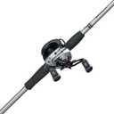 Abu Garcia Max X Low Profile Baitcast Reel and Fishing Rod Combo (7' - Medium Heavy - 1pc)
