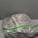 Bathroom Rugs Sets 4 Piece, Extra Soft Absorbent Chenille Bath Rugs, Non Slip Rubber Backing Machine Washable Quick Dry Bath Mats for Bathroom Floor, Tub, Shower, Home Decor Accessories, Light Grey