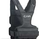 CAP Barbell Adjustable Weighted Vest | 20-150 lbs | Heavy-Duty Workout Vest with Removable Iron Weights for Strength Training, Cardio, Running, and Calisthenics