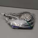 Waterpik ShowerClean Pro Hand Held Shower Head High Pressure Rinser With Built-in Power Jet -Wash, Shower -Cleaner In Brushed Nickel, QCM-769ME