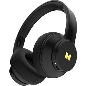Monster Mission 100 Bluetooth Headphones, On Ear Headphones with Immersive Bass, Crystal Clear Call, 40H Playtime, Bluetooth 5.4, Comfortable Fit Wireless Headset for Travel Work