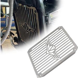 Motorcycle Radiator Cover Guard Grill Grille Shrouds Cooler Protector Compatible with Kawasaki Vulcan 400 Vulcan 800 VN400 VN800 1995-2006