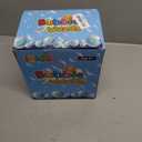 48 Pack Big Bubble Wands Bulk in 6 Colors,Ideal for Easter, Summer, Halloween, Valentine, Classroom Prizes