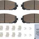 HUSCH D1709 Front Ceramic Brake Pads Kit Fit For Jeep Cherokee 2014-2023